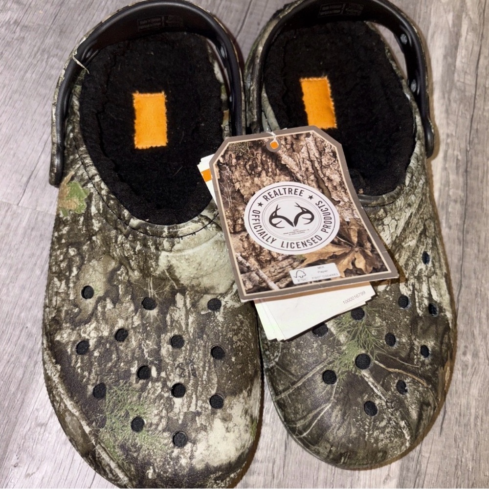 Realtree Kids Camouflage Slippers